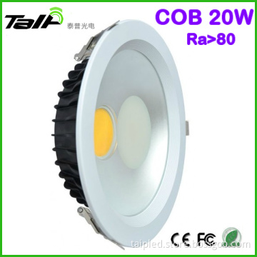 6 Inch Recessed 20W COB LED Downlight China LED Lighting Manufacturer